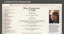 Desktop Screenshot of christophirmscher.com